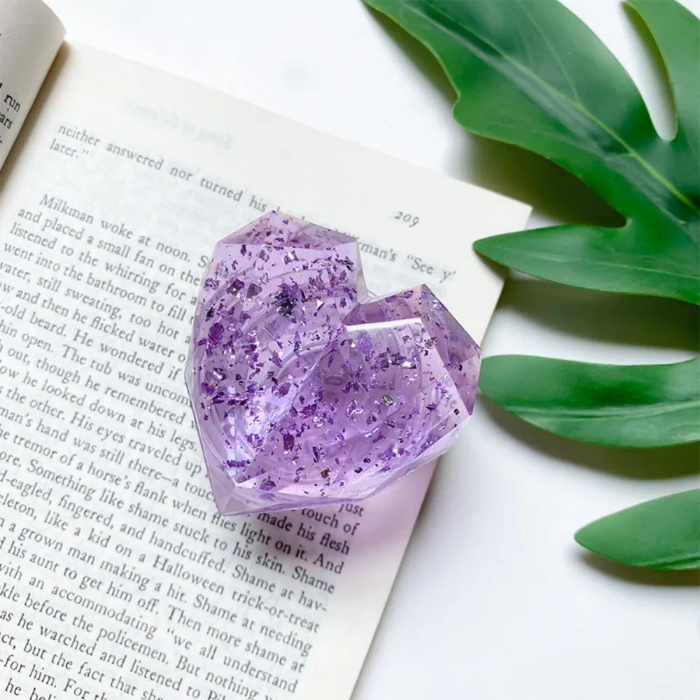 3D Cute Heart Phone Grip