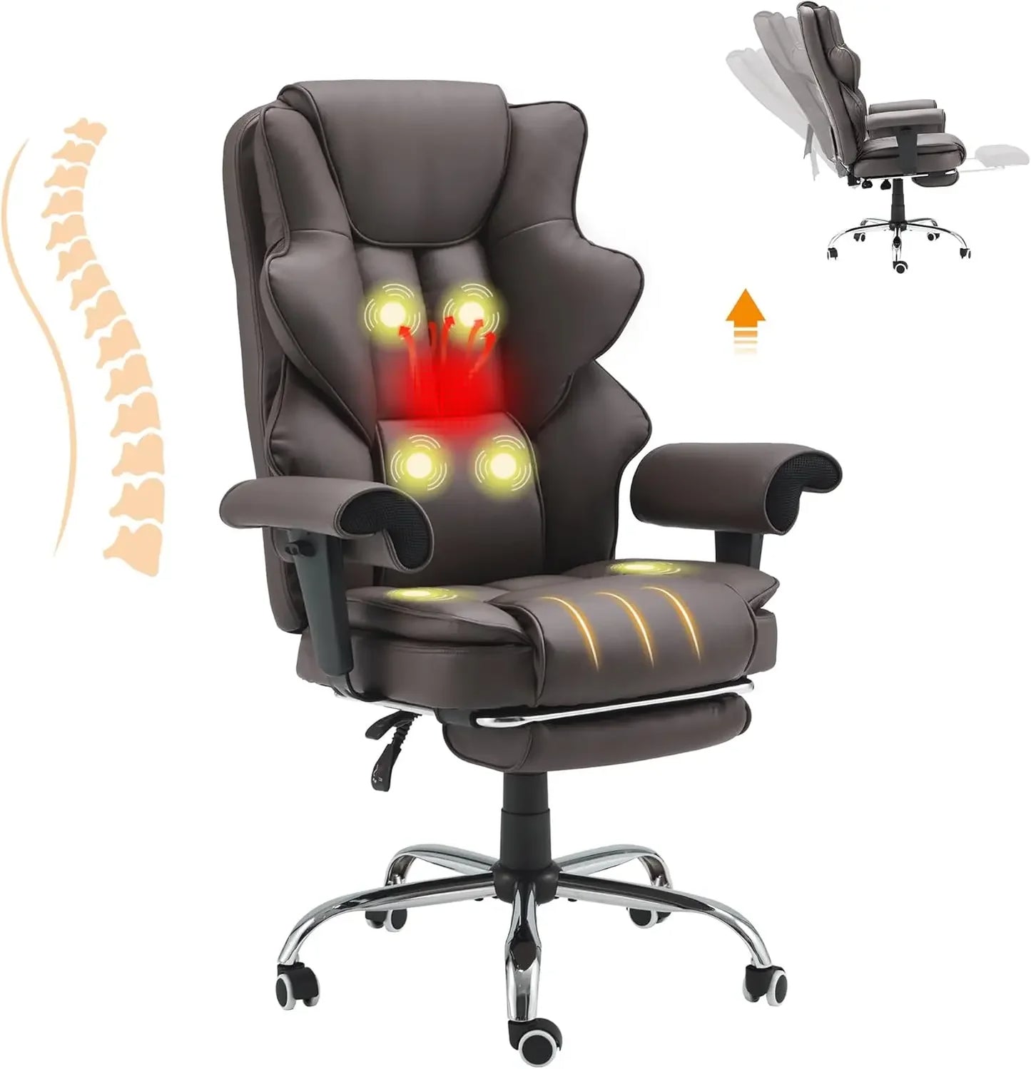 XMSJ 6-Point Massage Executive Chair