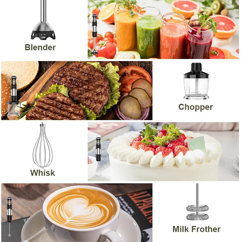 5-in-1 Handheld Immersion Blender