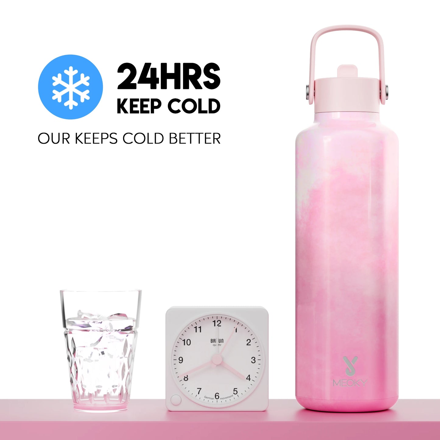 Meoky 24oz Insulated Tumbler