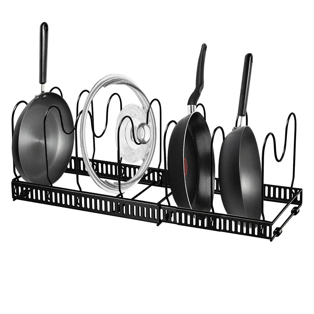 Adjustable Cookware Storage Rack