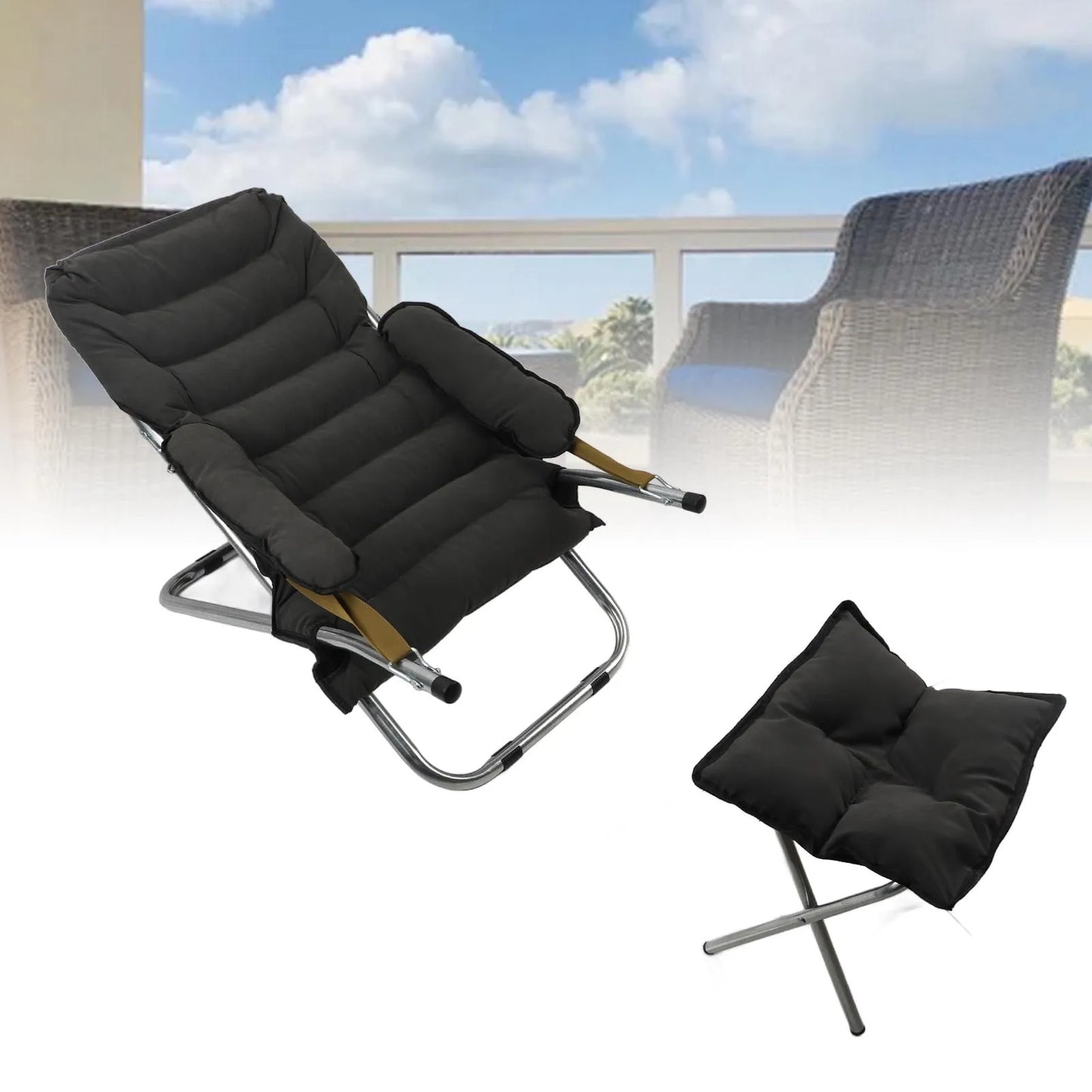 Folding Dormitory Lounge Chair