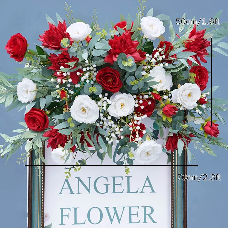 Floor Road Lead Flower Decor