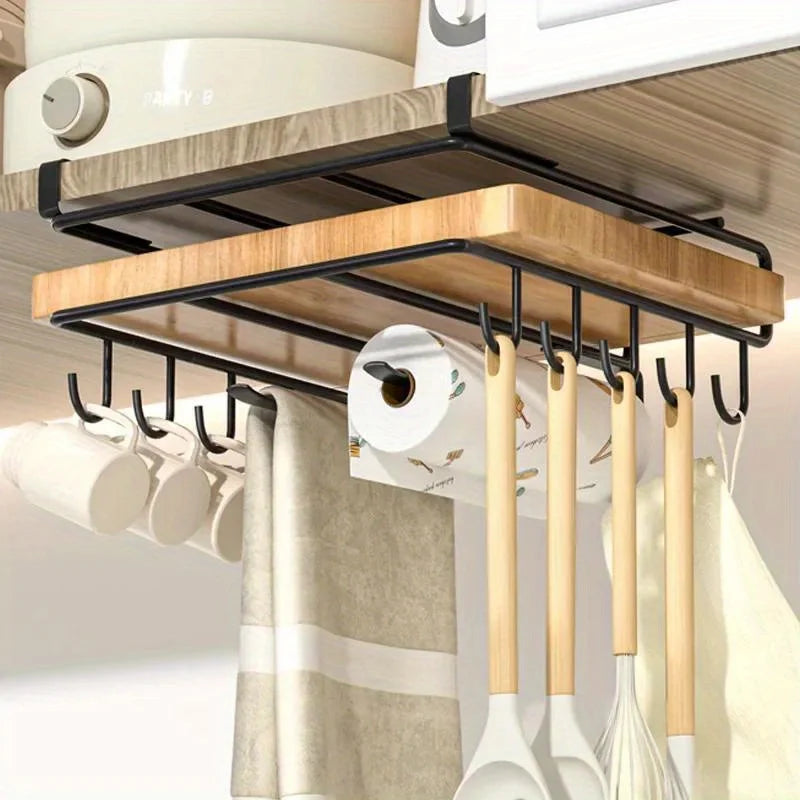 Under-Cabinet Hanging Storage Rack