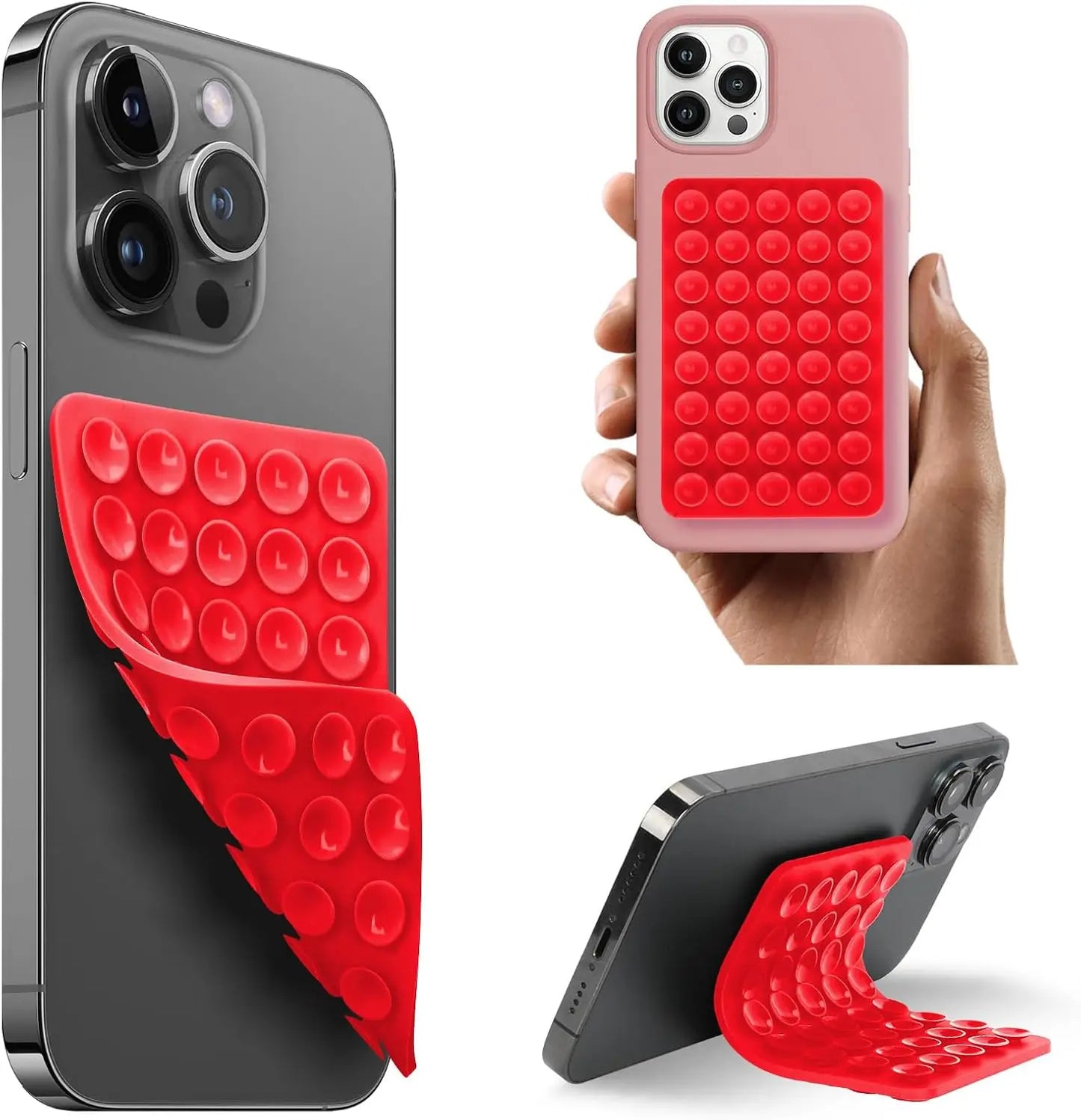 Heart Shape Double-Sided Suction Holder