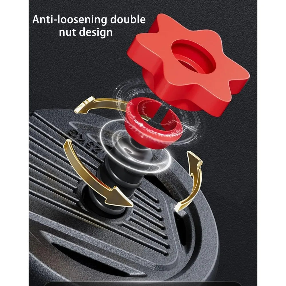 4-in-1 Adjustable Dumbbell Set