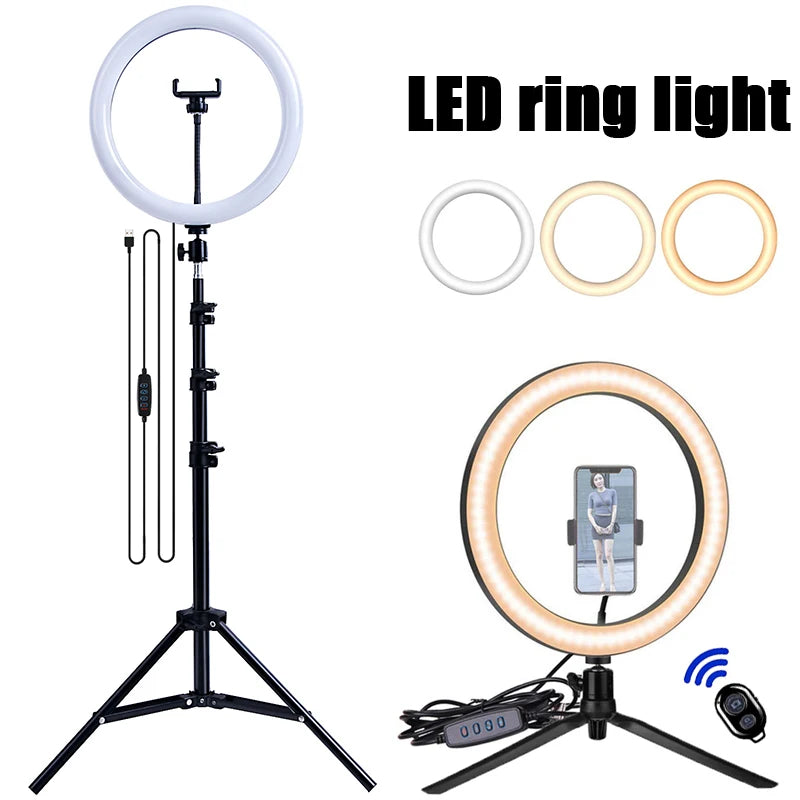 33cm LED Selfie Ring Light