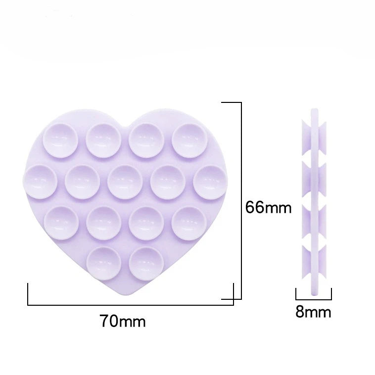 Heart Shaped Double-Sided Phone Holder