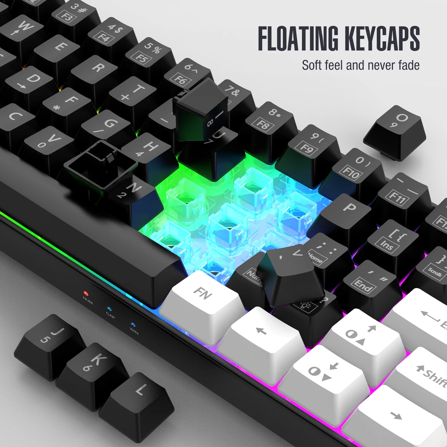 Kchibo 60% RGB Wired Gaming Keyboard