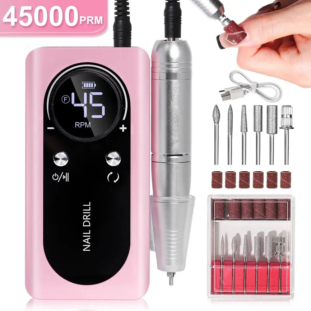 Portable Electric Nail Drill Machine
