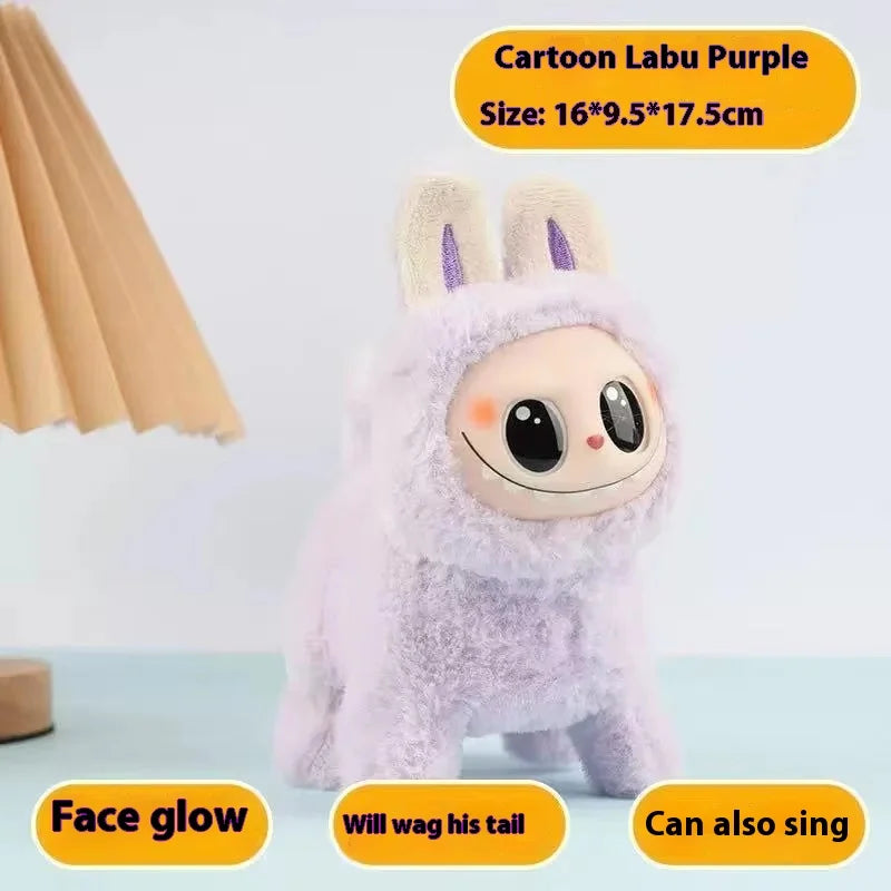 Electric Labubu Singing Glowing Plush Toy