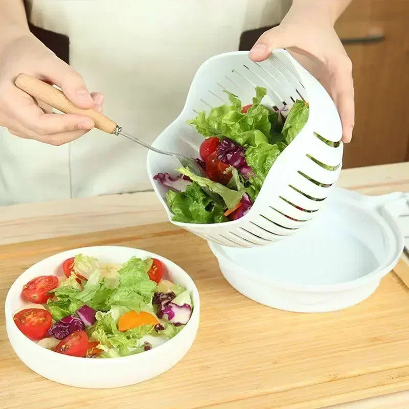 MOONBIFFY Vegetable & Fruit Chopper Bowl