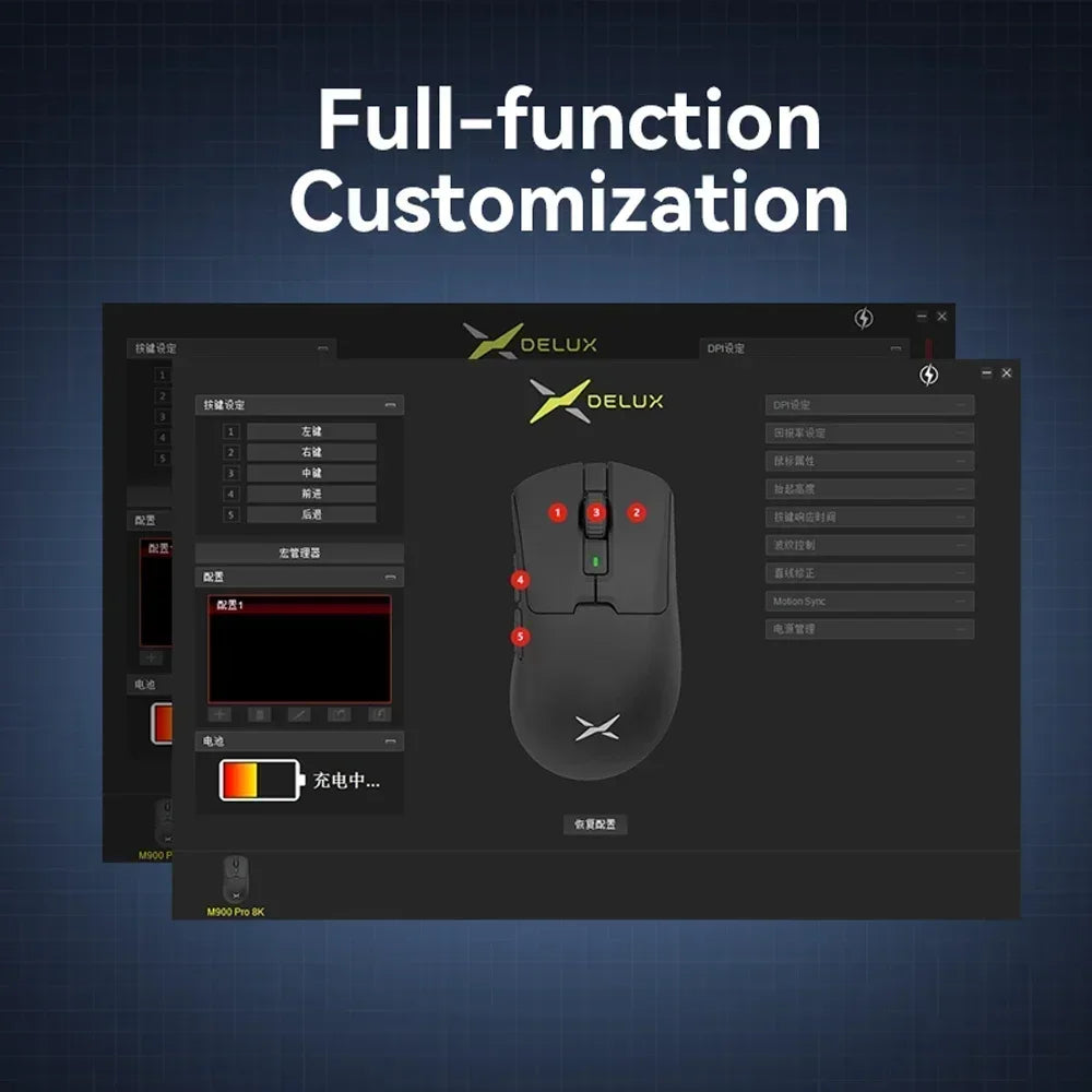 Ergonomic Wireless Bluetooth Mouse