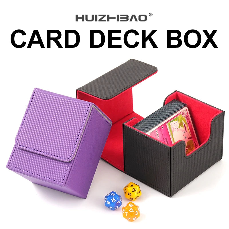 PU Game Card Deck Box