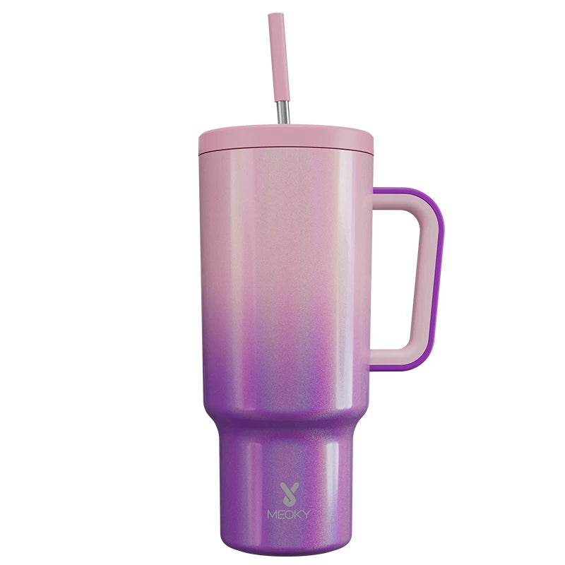 Meoky 40oz Insulated Mug Tumbler