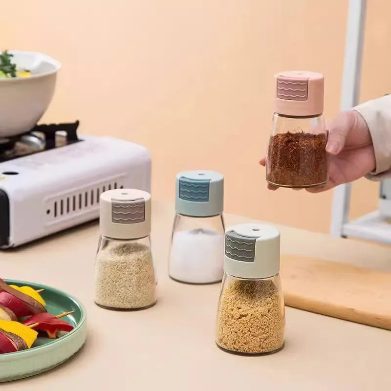 Press Control Seasoning Bottle