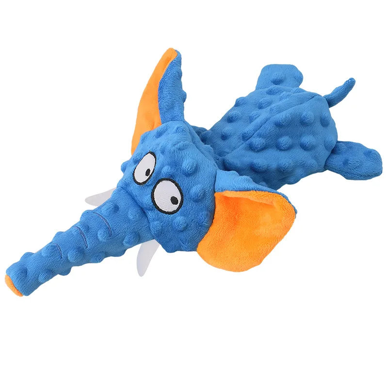 Durable Plush Dog Squeak Toy