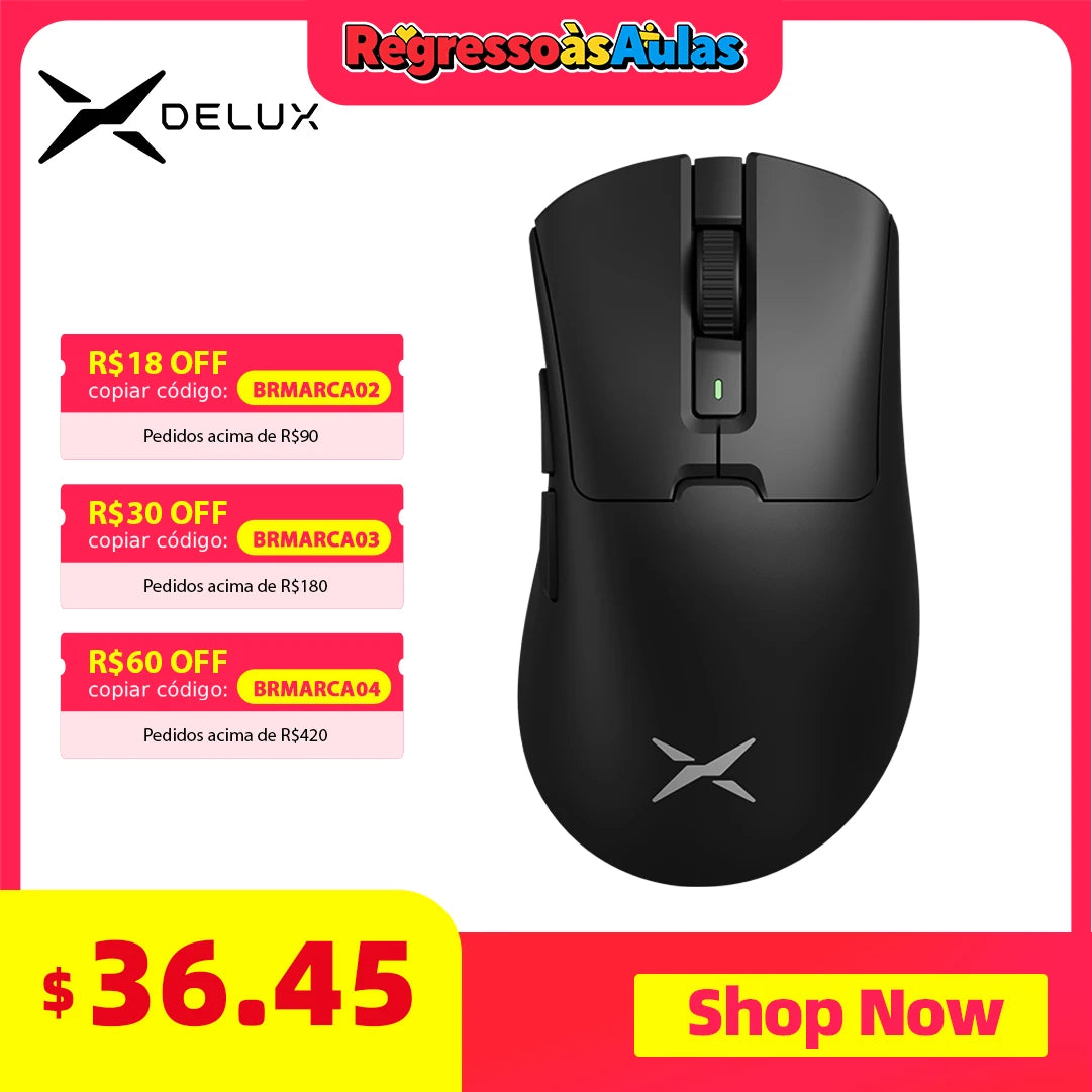 Ergonomic Wireless Bluetooth Mouse
