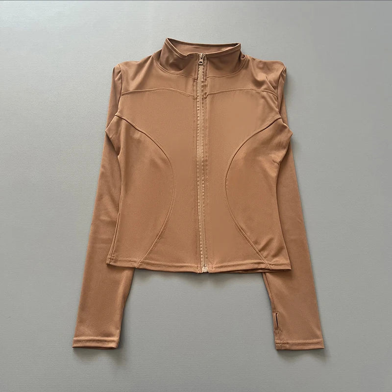 Women’s Slimming Workout Zip Jacket