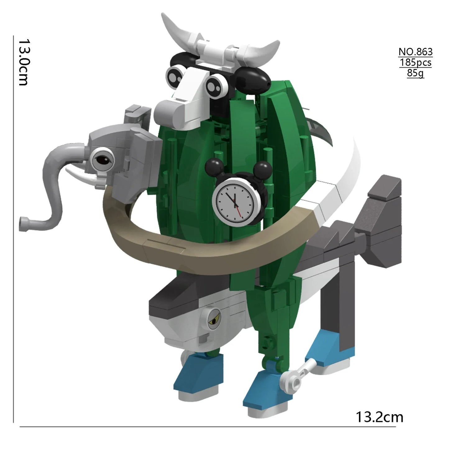 Italian Brainrot Bricks Figures