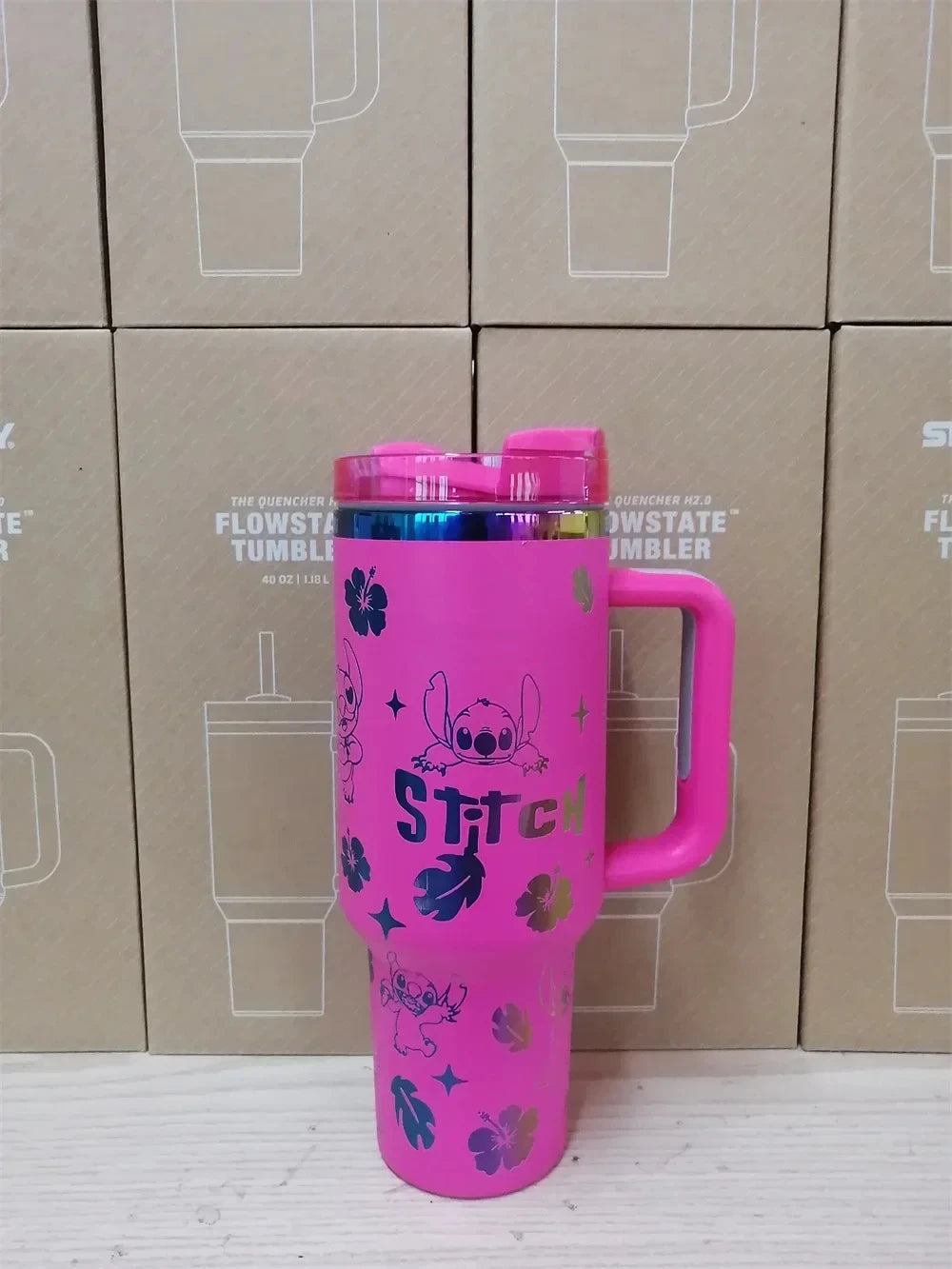 Bandai Miniso Stitch Stainless Steel Tumbler