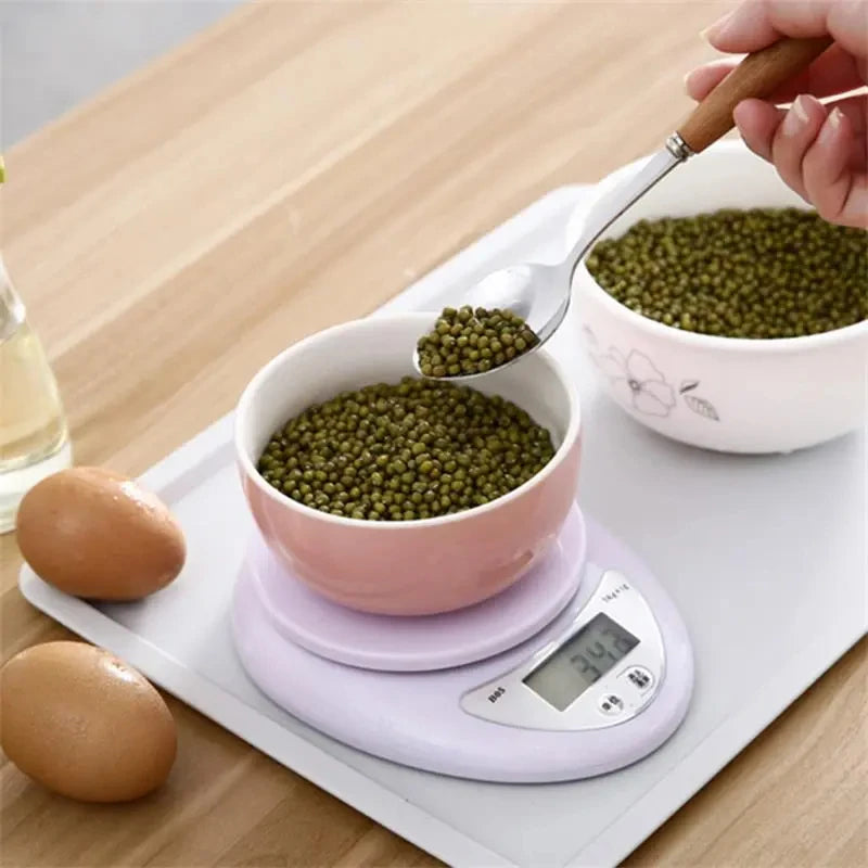 Portable Digital LED Kitchen Scale