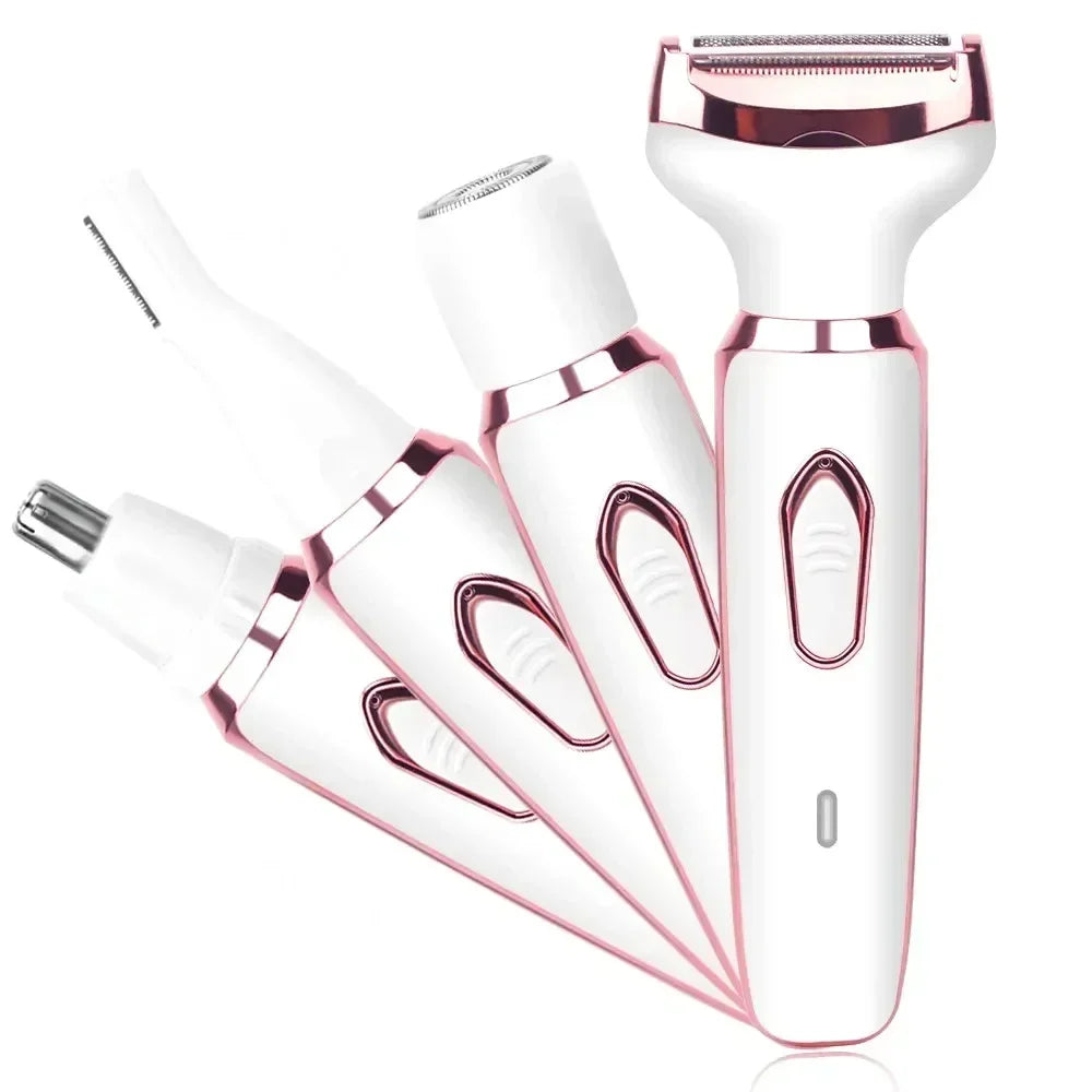 4-in-1 Women Electric Epilator