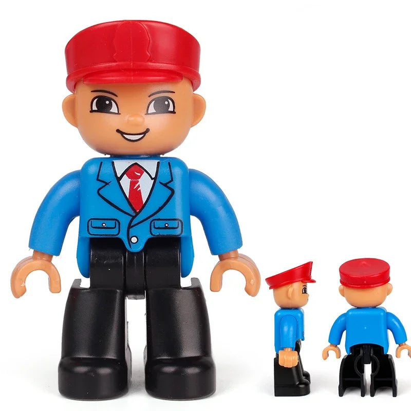 City Careers Action Figures Blocks