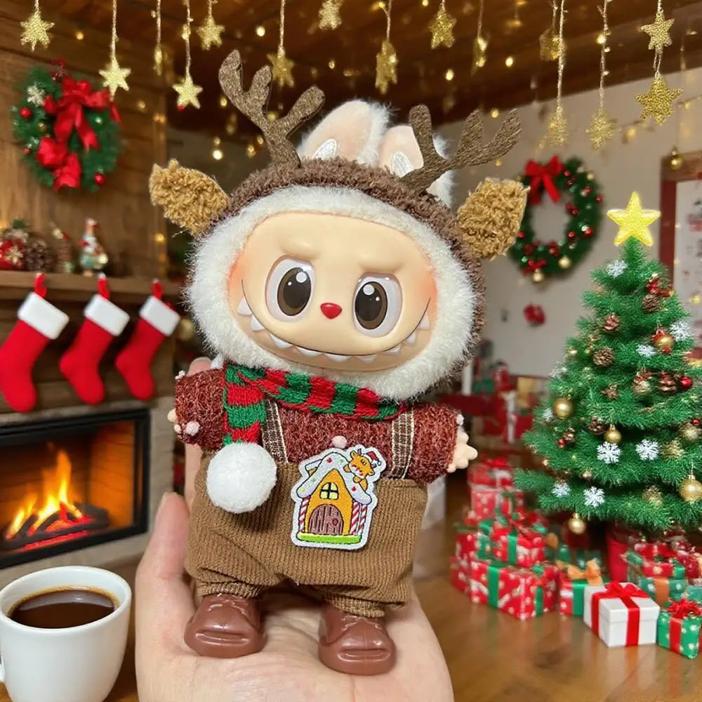 Labubu Christmas Theme Outfit Set