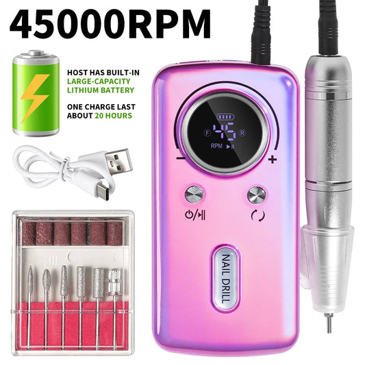 Portable Electric Nail Drill Machine