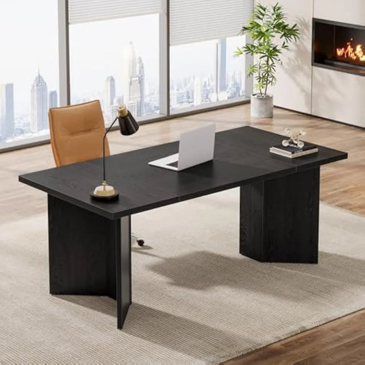 GUANGBAI 63-Inch Modern Executive Desk