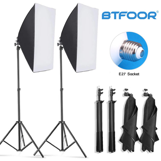 Softbox Photography Lighting Kit