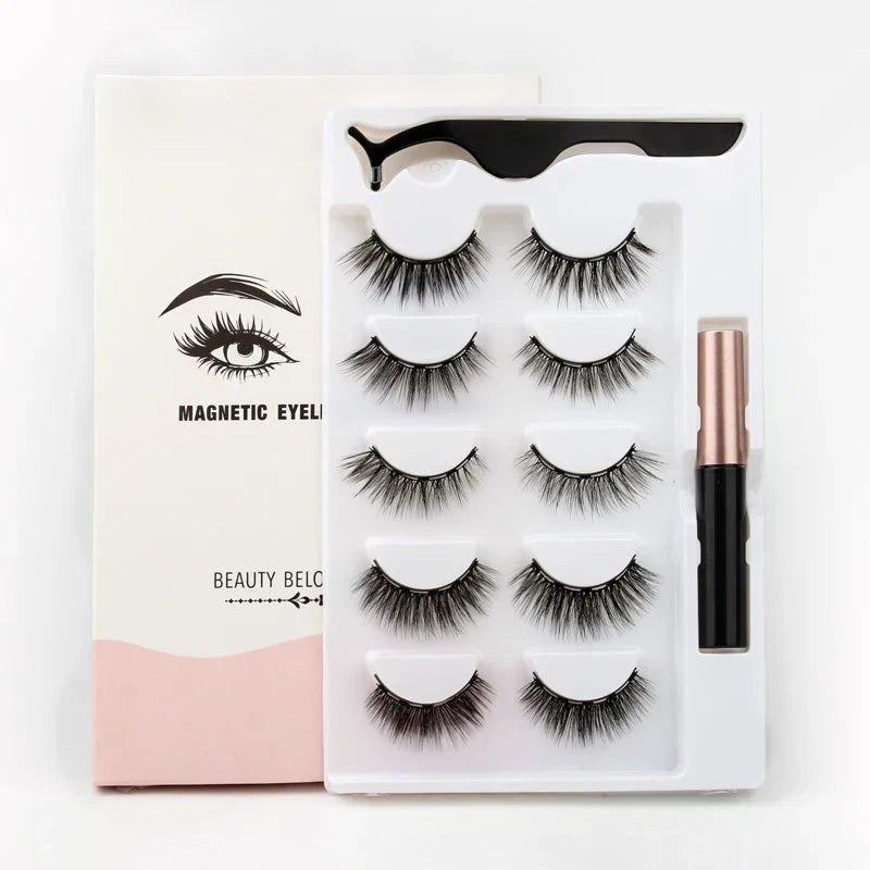 Magnetic Mink Eyelashes Set