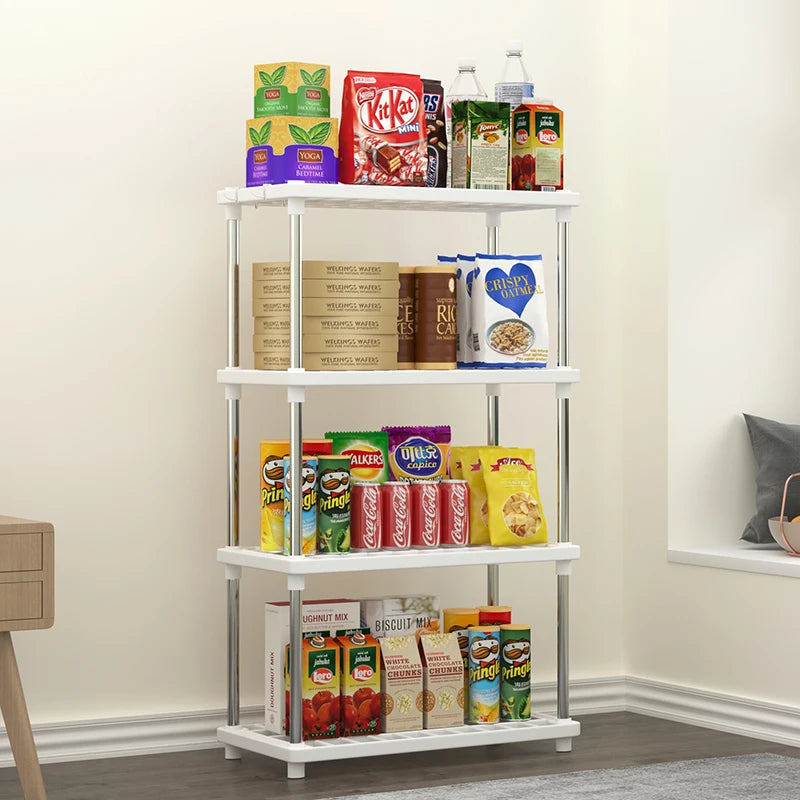 4-Layer Multi-Functional Storage Rack