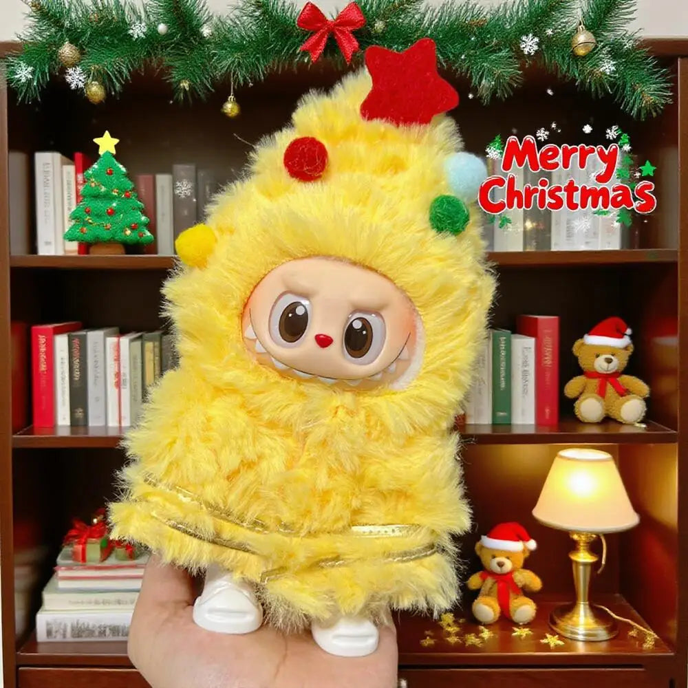 Labubu Christmas Theme Outfit Set