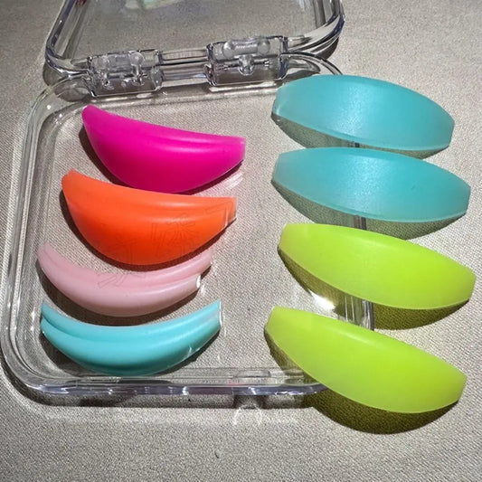 Colorful Silicone Eyelash Lift Pads