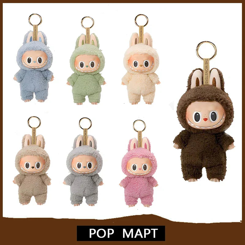 Labubu Heartbeat Macaron Figurine Ornament