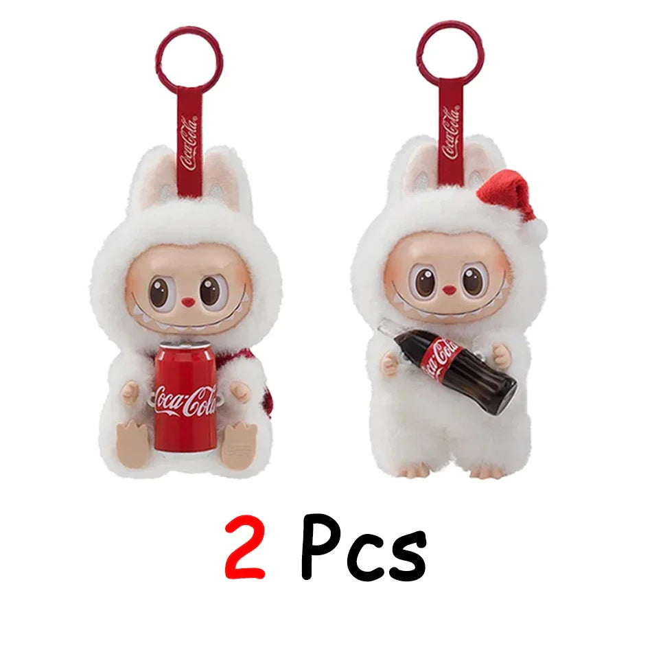 Pop Mart Labubu Monsters Batimento Cardíaco Macaron Pendant