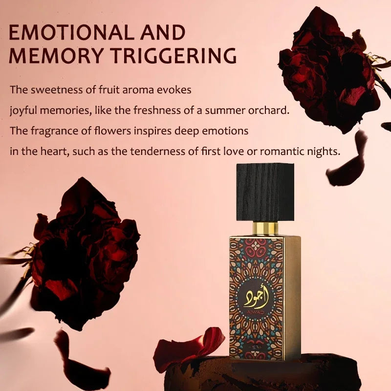 60ML Ajwad Mist Perfume Oil | Portable & Lasting