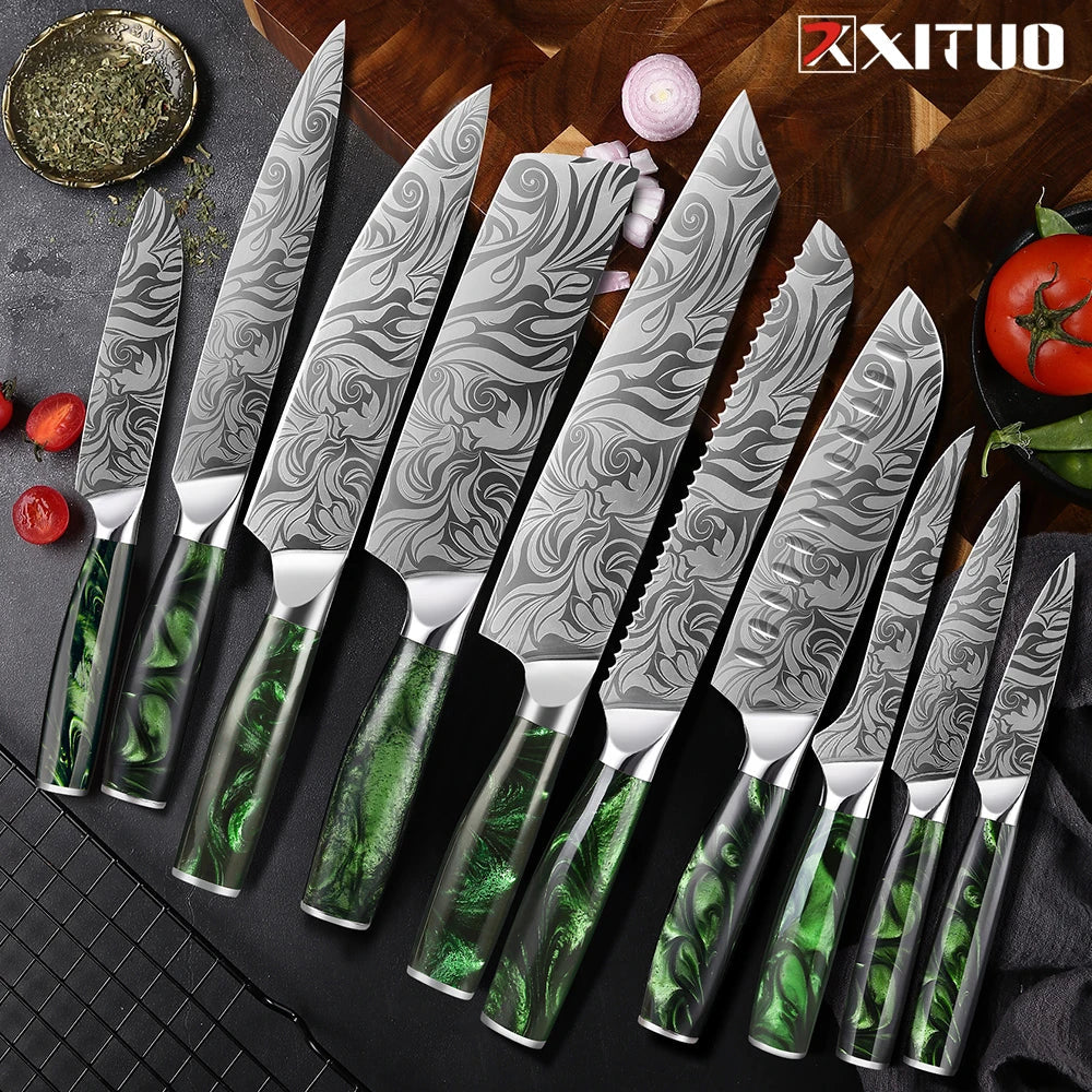 XITUO Stainless Steel Knife Set