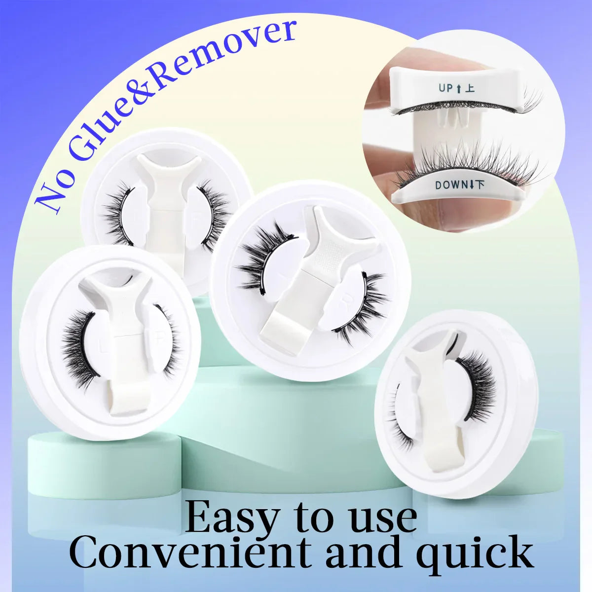 Fluffy Magnetic Eyelash Set