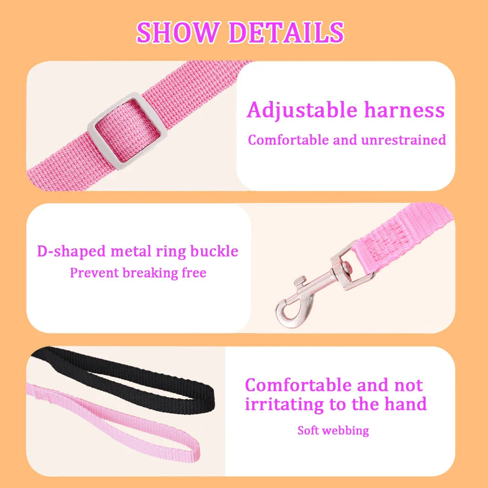 Breathable Cooling Pet Harness Set