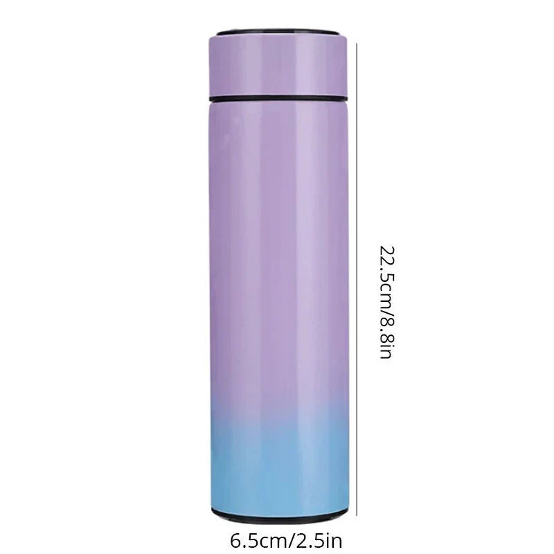 Black Smart water Bottle 500ml