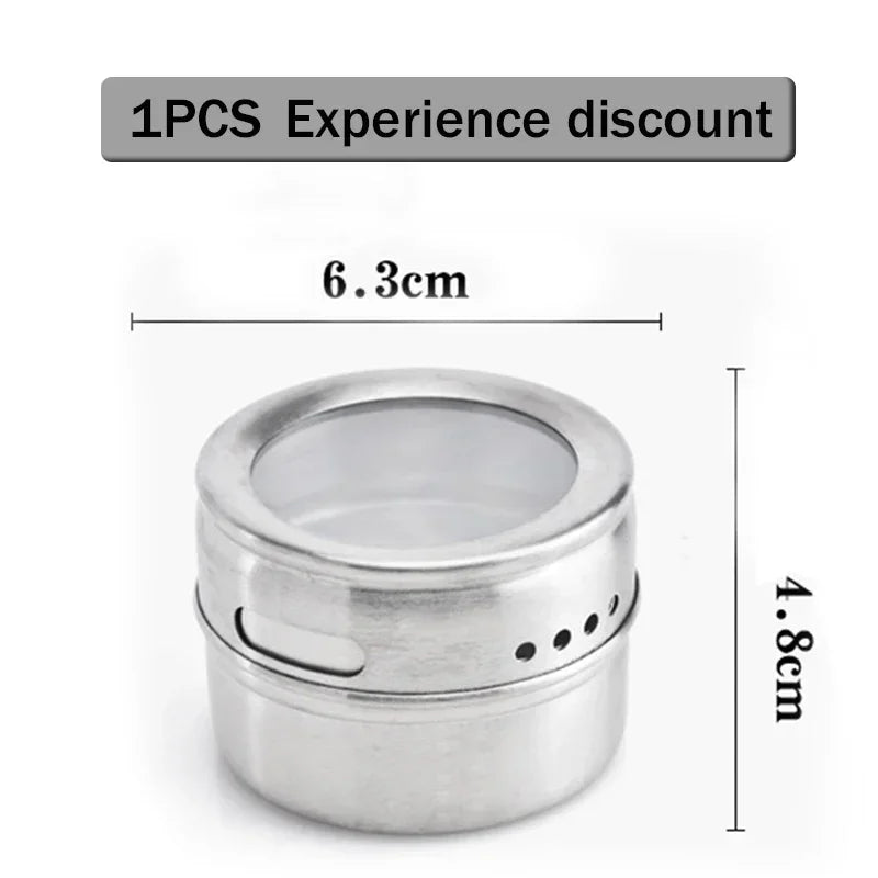 Stainless Steel Spice Tin Rack