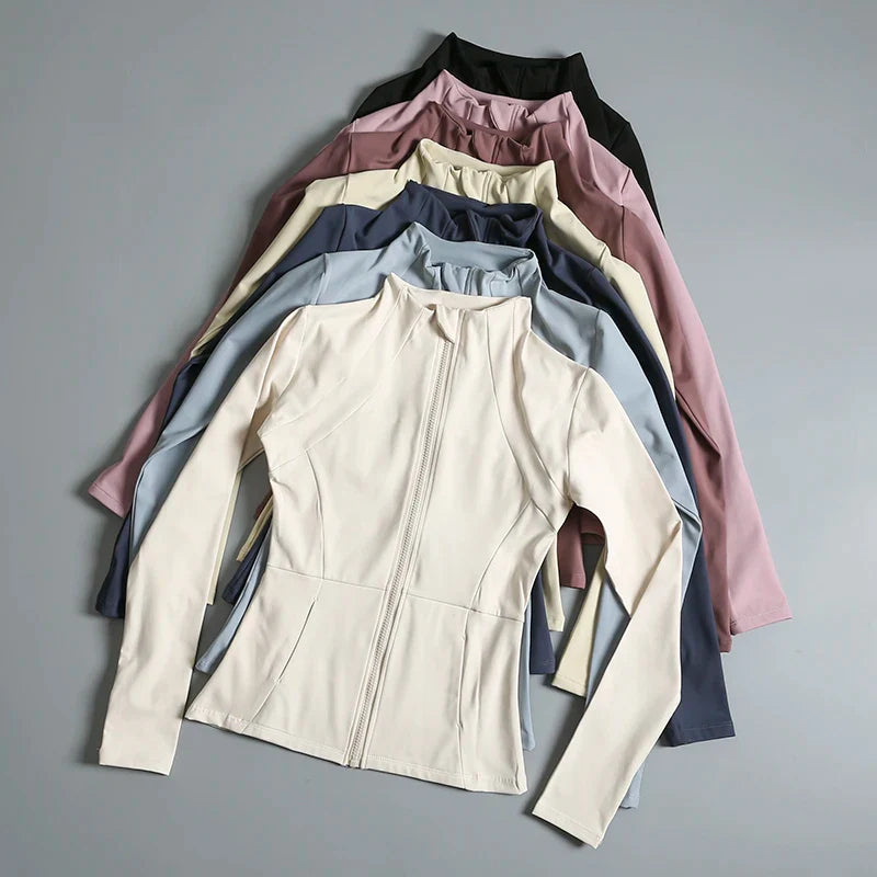 Women’s High Collar Yoga Jacket
