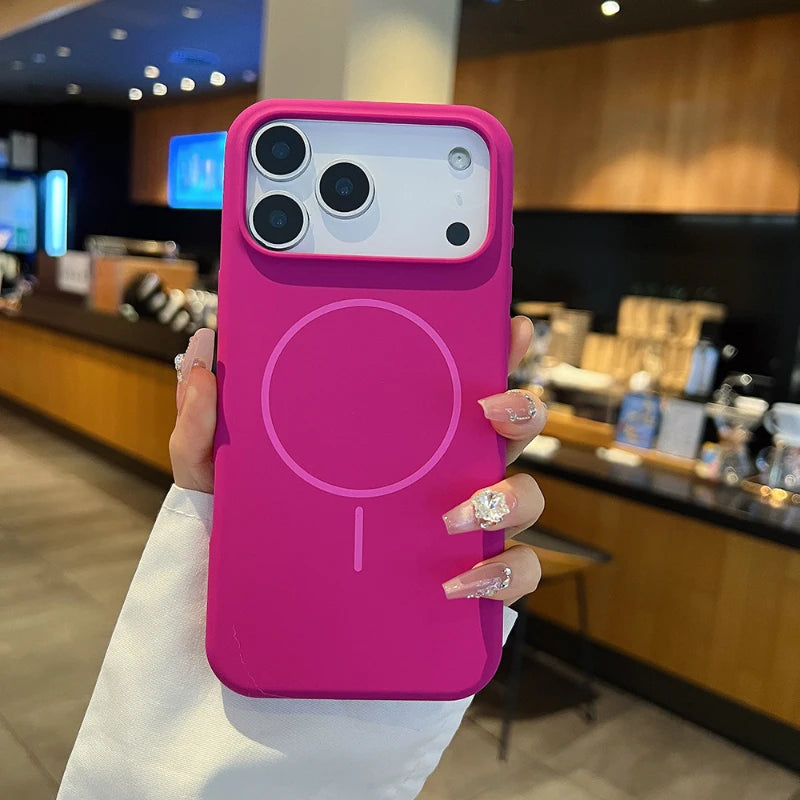 Luxury Silicone iPhone 17 Case