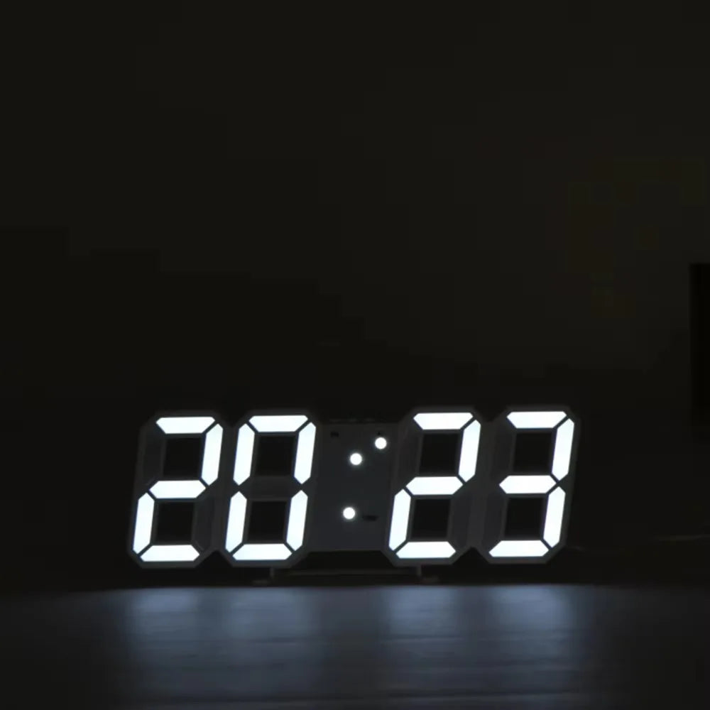 Modern 3D LED Wall Clock