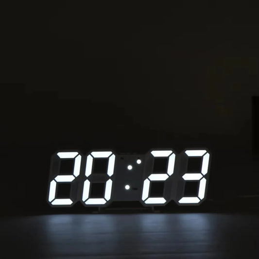 Modern 3D LED Wall Clock