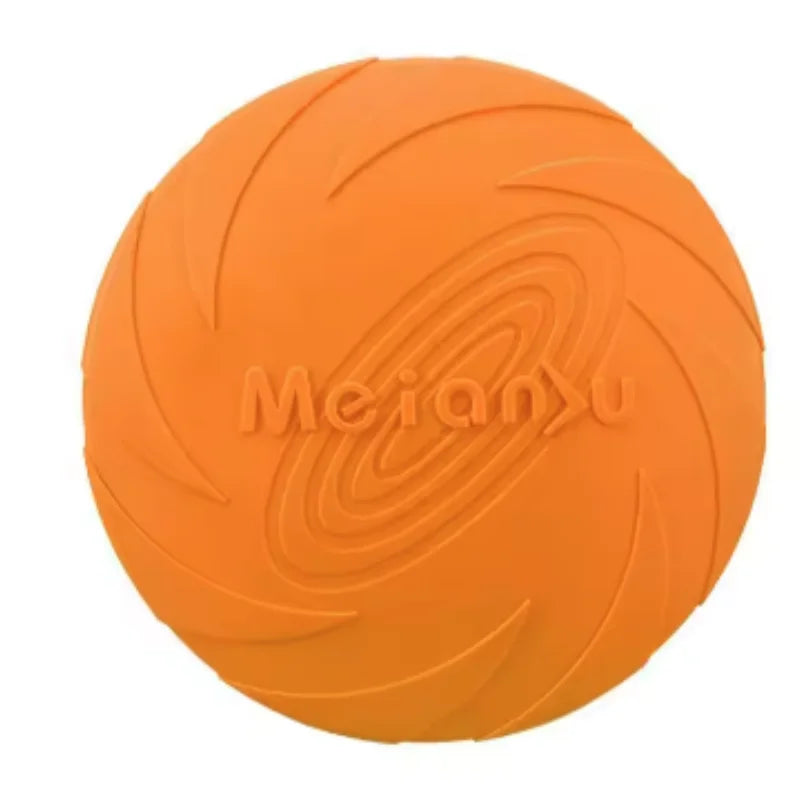 Silicone Dog Flying Disk Toy