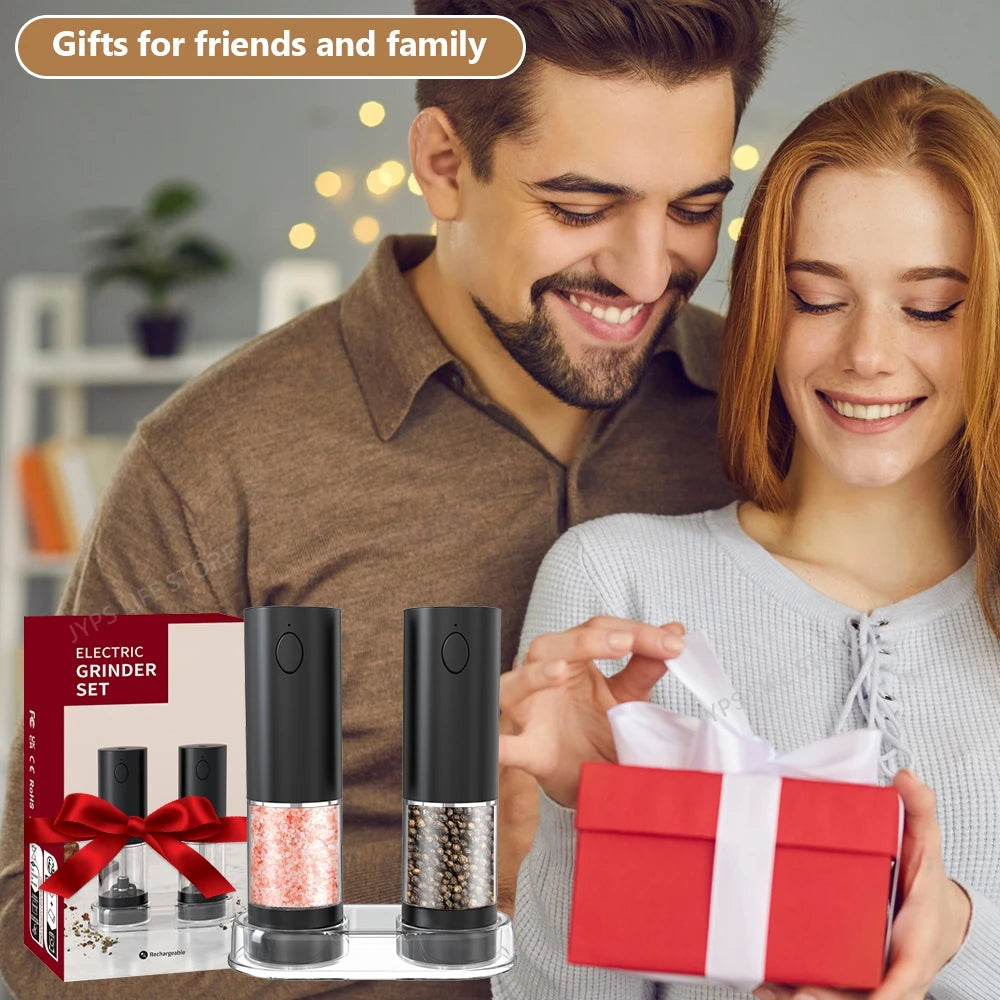 Rechargeable USB Salt & Pepper Grinder